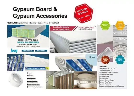 Gypsum Boards & Accessories